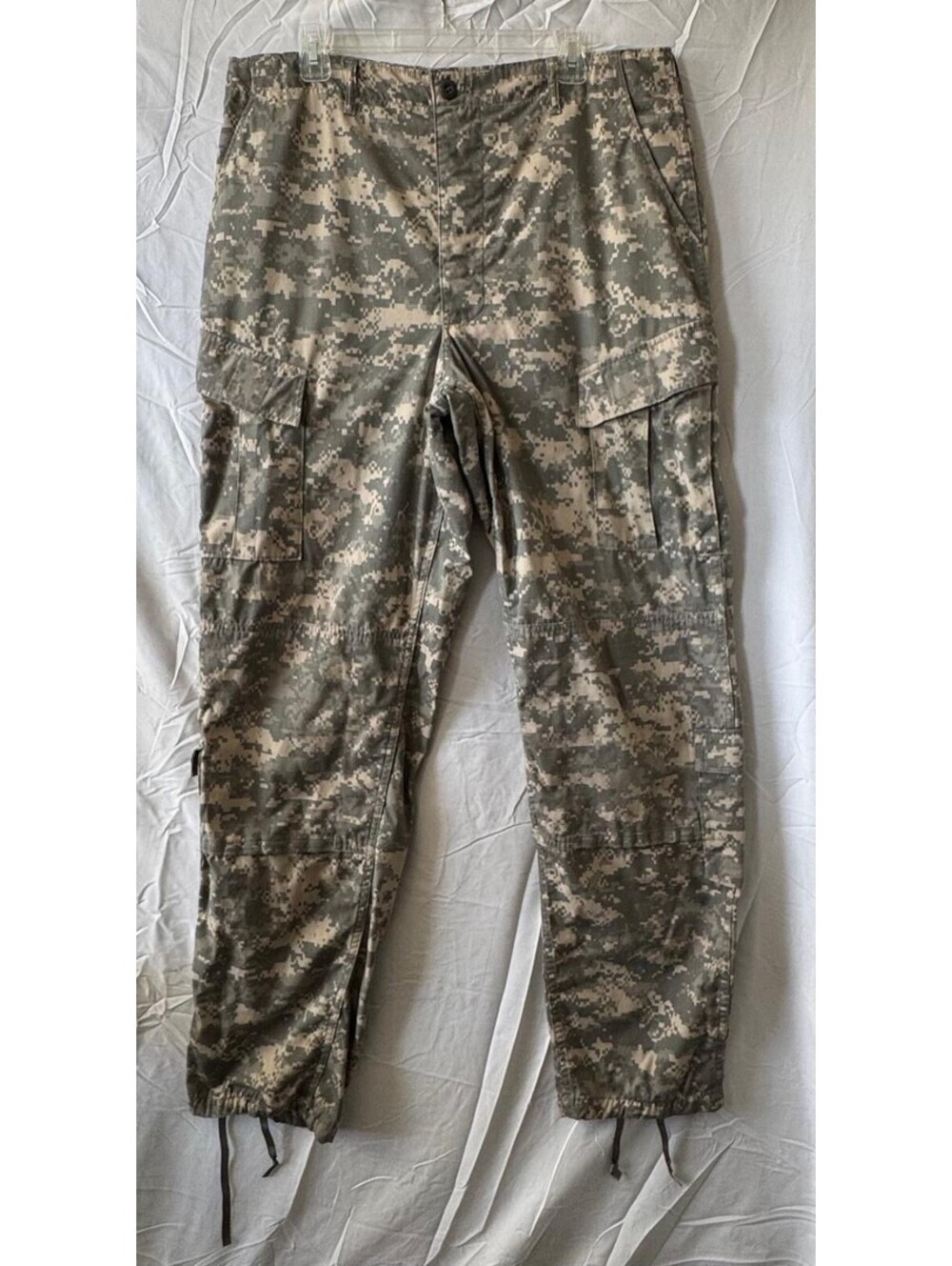US Army ACU Pants Mens Large X-Long UCP Camo Cargo Combat Uniform 35-39x36 L/XL